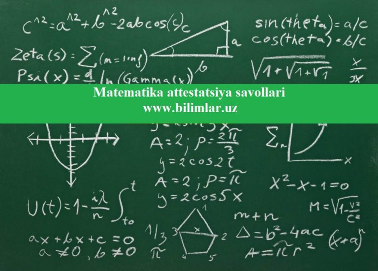 Matematika fanidan kompitensiyalik yillik dars ishlanmalar to'plami